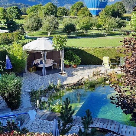 Garden Paradise Bled Apartments - Garden, Pond And Castle View エクステリア 写真